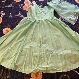 New Mint Green Vintage Inspired Dress